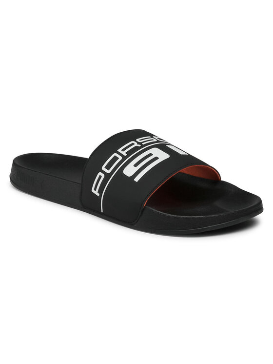 Puma Παντόφλες Puma Pl Graphic Leadcat Ftr 375866 01 Μαύρο