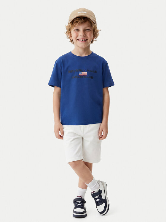 Beverly Hills Polo Club Beverly Hills Polo Club Футболка P-SS26B-TS0132 Голубий Regular Fit