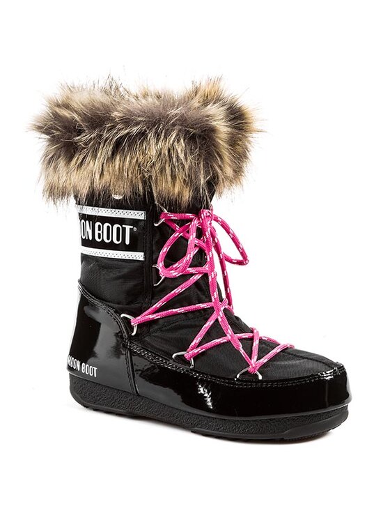 Moon Boot Škornji za sneg Moon Boot Monaco Low 24002900001 Črna