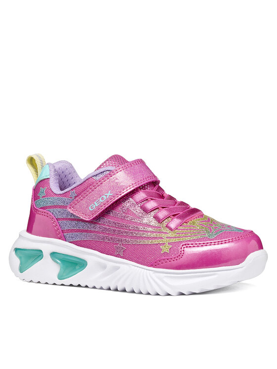 Geox Sneakersy Geox J Assister Girl J56E9B 0ASKN C8238 M Różowy
