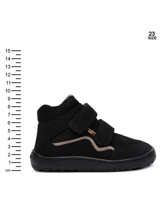 Froddo Kotníková obuv Froddo Barefoot Tex Autumn G3110266-20 M Černá