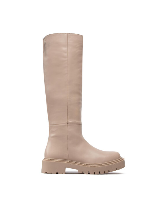 Simple Kozačky Simple SL-18-02-000051 Béžová