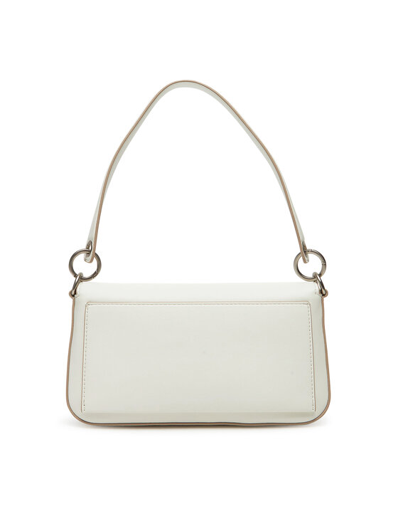 Calvin Klein Geantă Calvin Klein Sculpted Flap Shoulder Pouch LV04K3148G Alb