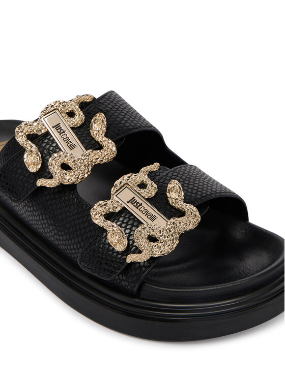 Just Cavalli Шльопанці Just Cavalli 80RA3S91 ZSE36 Чорний