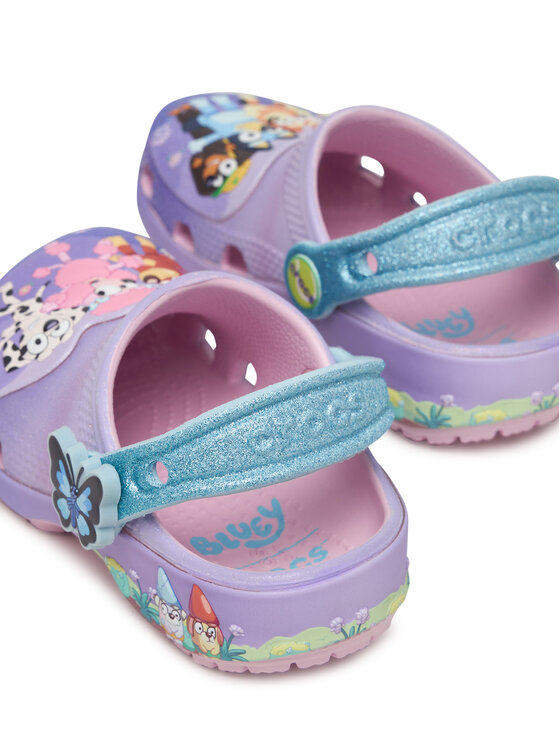 Crocs Шльопанці Crocs Bluey Multi Pink Cls Clg T 212370 Кольоровий