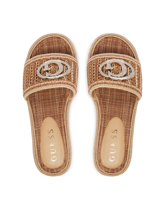 Guess Еспадрильї Guess FLJKLI FAB03 Бежевий