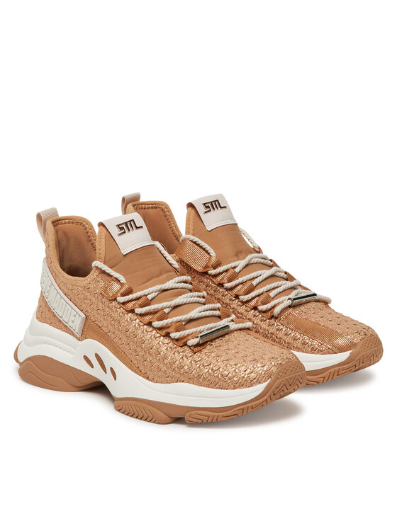 Steve Madden Sneakersy Steve Madden Mileage SM11003785 Hnedá