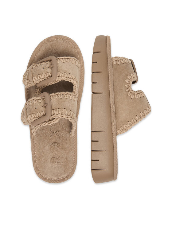 Roxy Шльопанці Roxy CWBEOB-HY62277-10 Бежевий