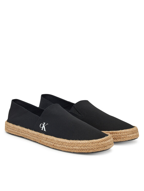 Calvin Klein Jeans Espadryle Calvin Klein Jeans Inj Espadrille Cv YM0YM01251 Czarny
