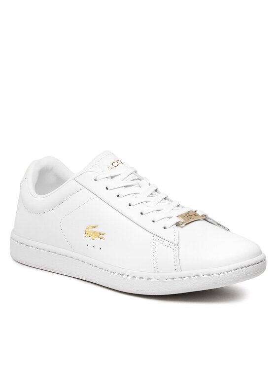 Lacoste Sneakersy Lacoste Carnaby Evo 0722 1 Sfa 743SFA0016216 Biały