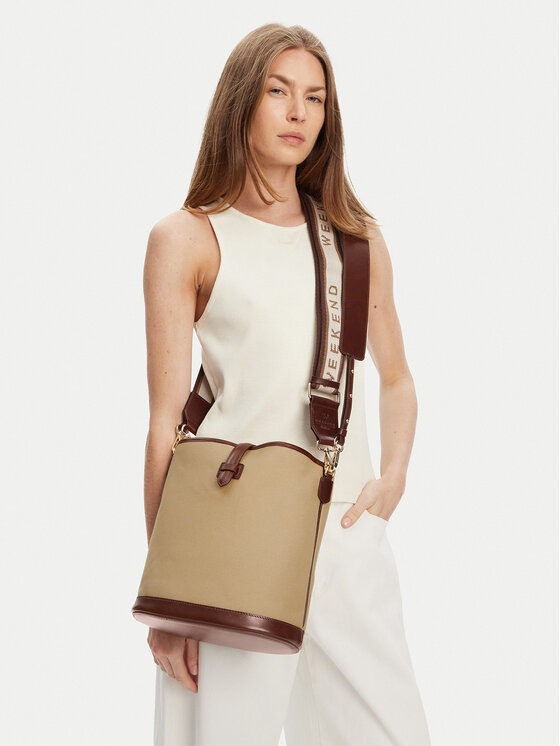 Weekend Max Mara Torebka Weekend Max Mara Domizia1 2515511035650 Beżowy