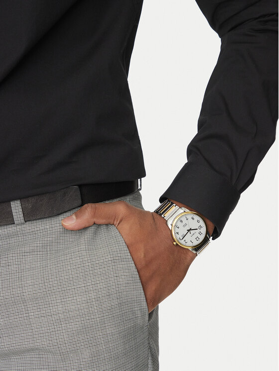 Timex Orologio Timex Easy Reather Classic TW2W52100 Bianco