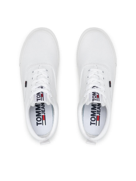 Tommy Jeans Scarpe sportive Tommy Jeans Classic Tommy Jeans Sneaker EN0EN00986 Bianco