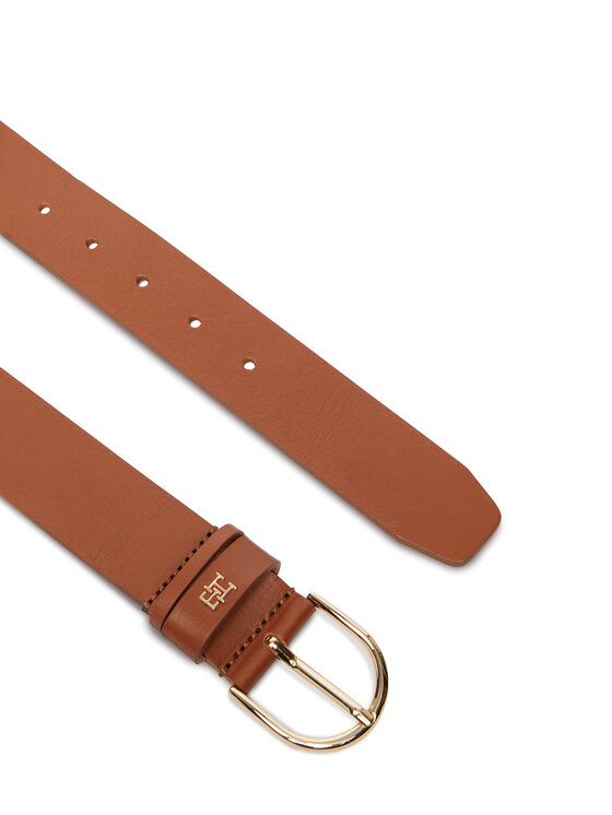 Tommy Hilfiger Ženski pas Tommy Hilfiger Essential Effortless 3.5 AW0AW17757 Rjava