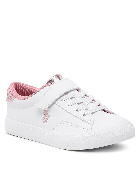 Polo Ralph Lauren Снікерcи Polo Ralph Lauren Theron V Ps RF104102 Білий