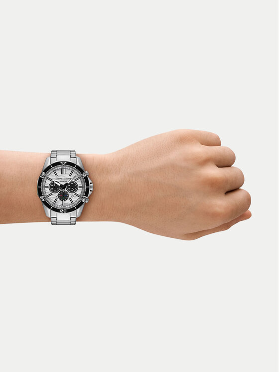 Armani Exchange Годинник Armani Exchange Spencer AX1969 Срібний
