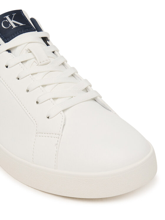 Calvin Klein Sneakersy Calvin Klein 3 Cupsole Derby Pu Smo HM0HM02458 Biały