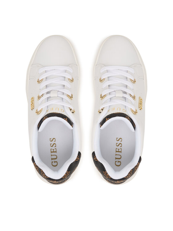 Guess Снікерcи Guess FLTRZY ELE12 Білий