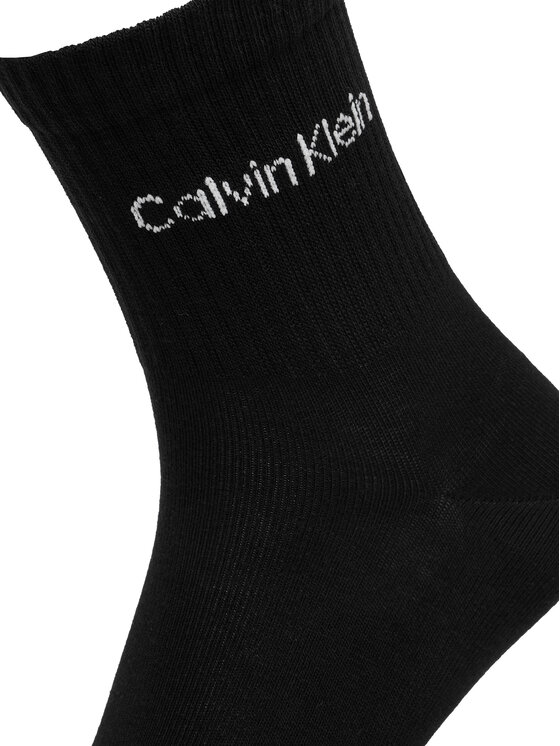 Calvin Klein Dlhé ponožky Calvin Klein 701241453 Čierna