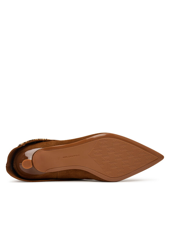 KARL LAGERFELD Ботильйони KARL LAGERFELD KL30142 Коричневий