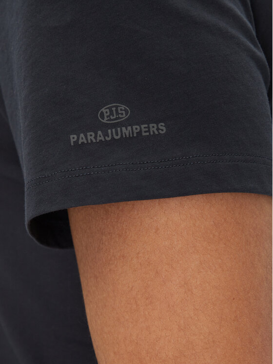 Parajumpers Parajumpers Футболка Leland 25SMPMTSGT09 Cиній Regular Fit