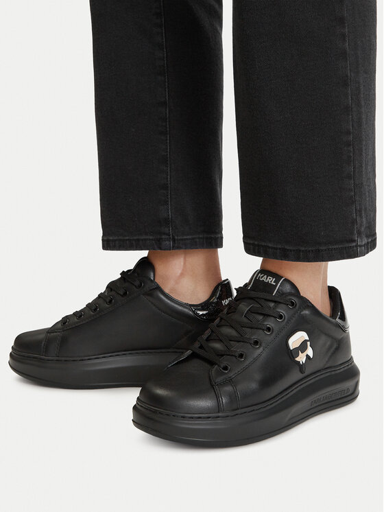 KARL LAGERFELD Sneakersy KARL LAGERFELD KL62530N Czarny