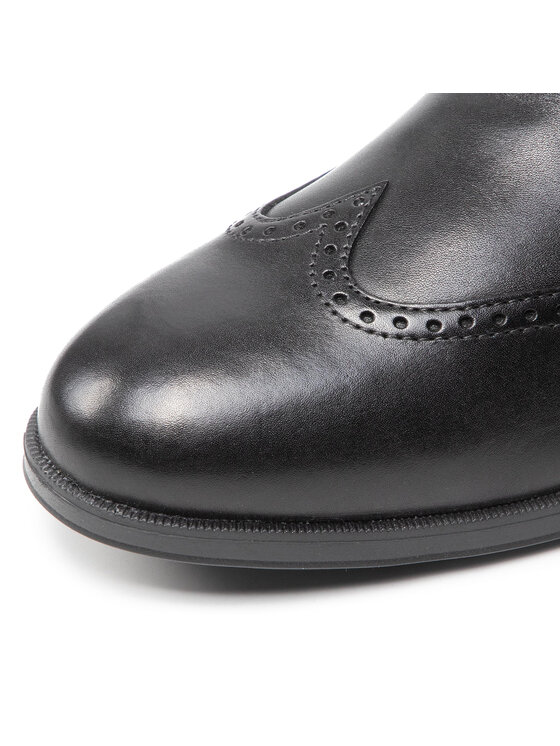 Geox Polobotky Geox U Hilstone Wide A U045DA 00043 C9999 Černá