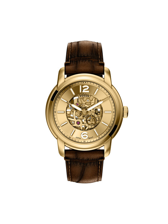 Fossil Годинник Fossil Fossil Heritage ME3279 Коричневий