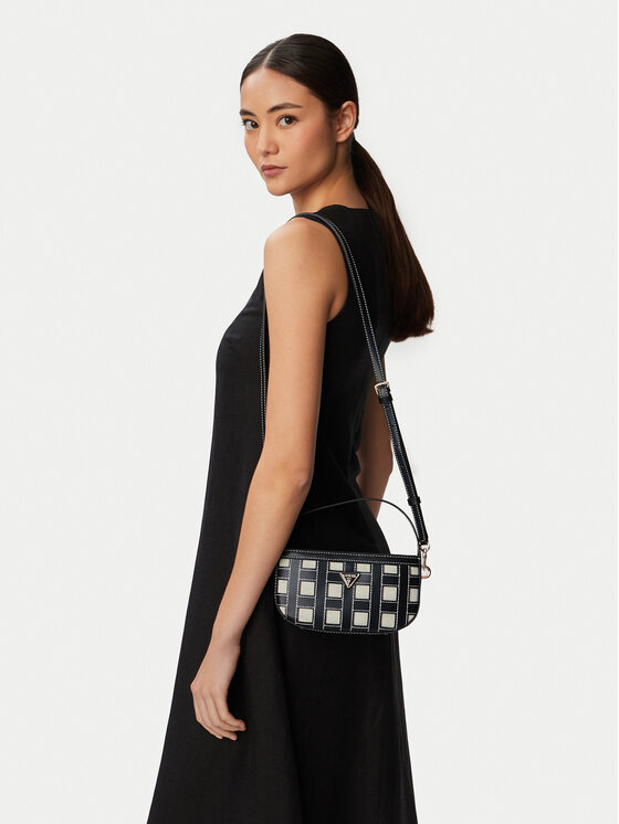 Guess Kabelka Guess Frankie Mini HWWG97 36770 Čierna