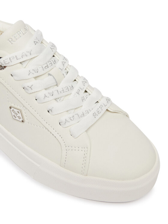 REPLAY Sneakersy REPLAY GWZ7S.000.C000CL Biela
