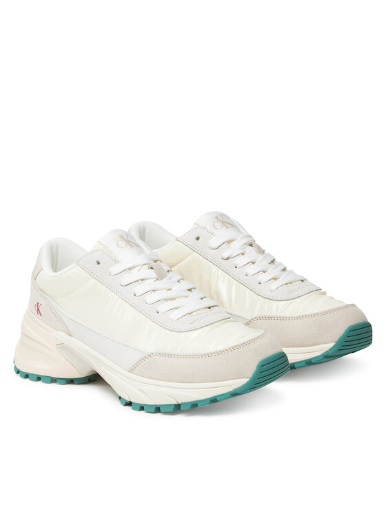Calvin Klein Jeans Сникърси Calvin Klein Jeans Hike Runner Mg Nylon Perl YW0YW01963 Екрю