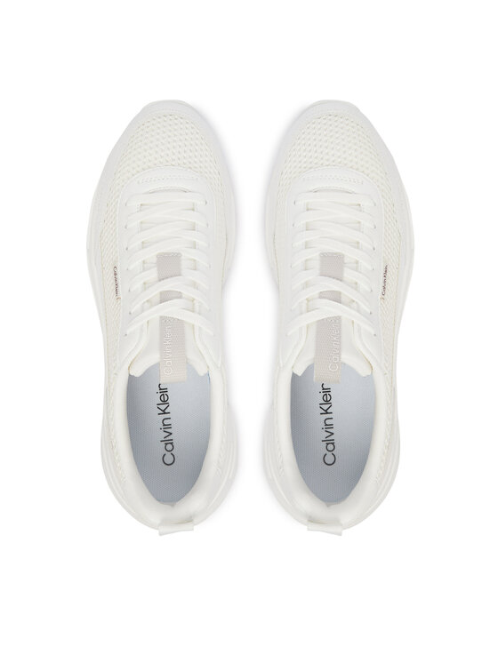 Calvin Klein Sneakers Calvin Klein Hike Runner Laceup Mesh HM0HM02240 Bianco