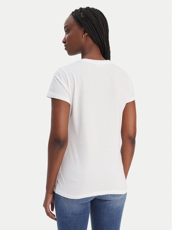 Liu Jo Liu Jo Camiseta WA6493 JS923 Blanco Regular Fit