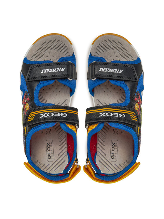 Geox Sandales Geox J Sandal Android Boy J450QC 014CE C0245 D Daudzkrāsains