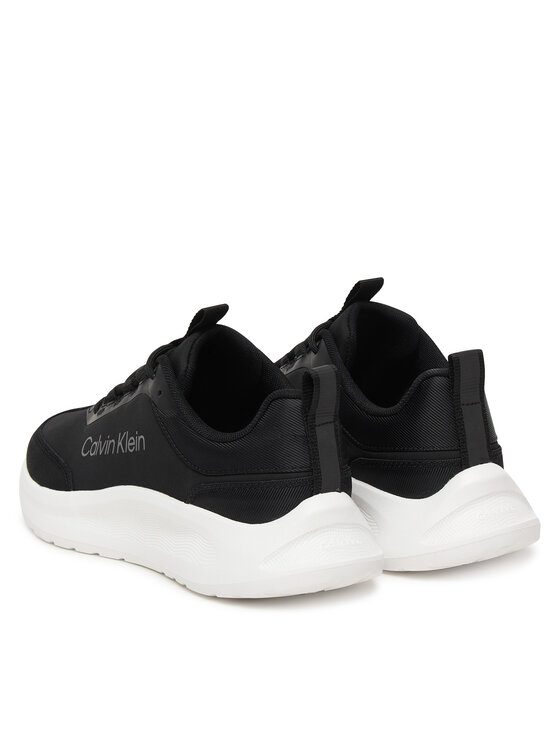 Calvin Klein Tenisice Calvin Klein Light Eva Runner Nyl-Sue HW0HW03149 Crna