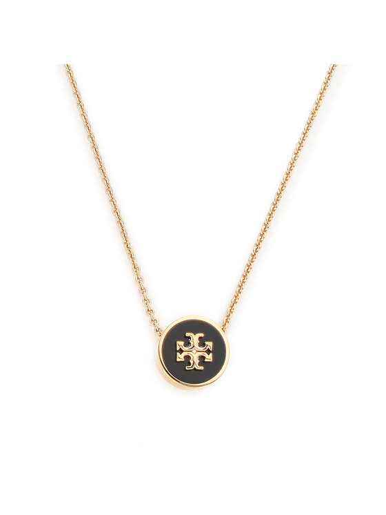 Tory Burch Намисто Tory Burch Kira Enamel Pendant Necklace 90549 Золотий
