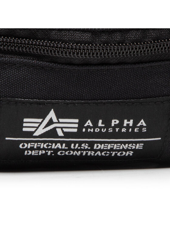 Alpha Industries Torbica za okrog pasu﻿ Alpha Industries Big Alpha Waist Bag 126909 Črna