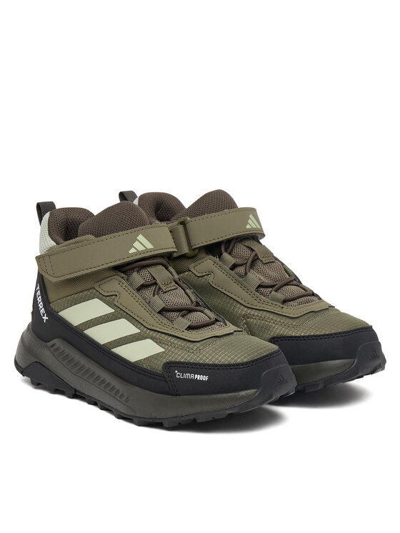 adidas Scarpe da trekking adidas Terrex Anylander Mid Climaproof Children Hiking Shoes KJ2671 Verde