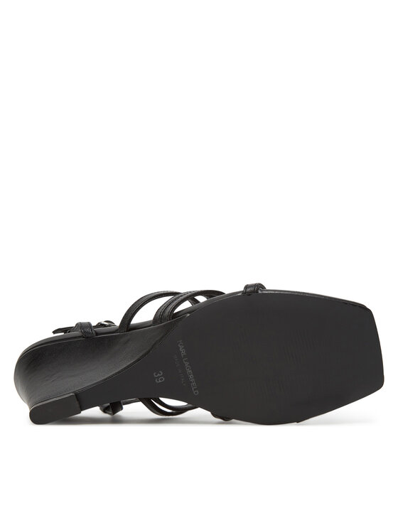 KARL LAGERFELD Sandály KARL LAGERFELD KL34425 Černá