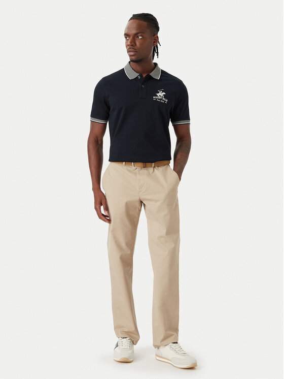 Beverly Hills Polo Club Beverly Hills Polo Club Polo M2607-HR Azul marino Regular Fit