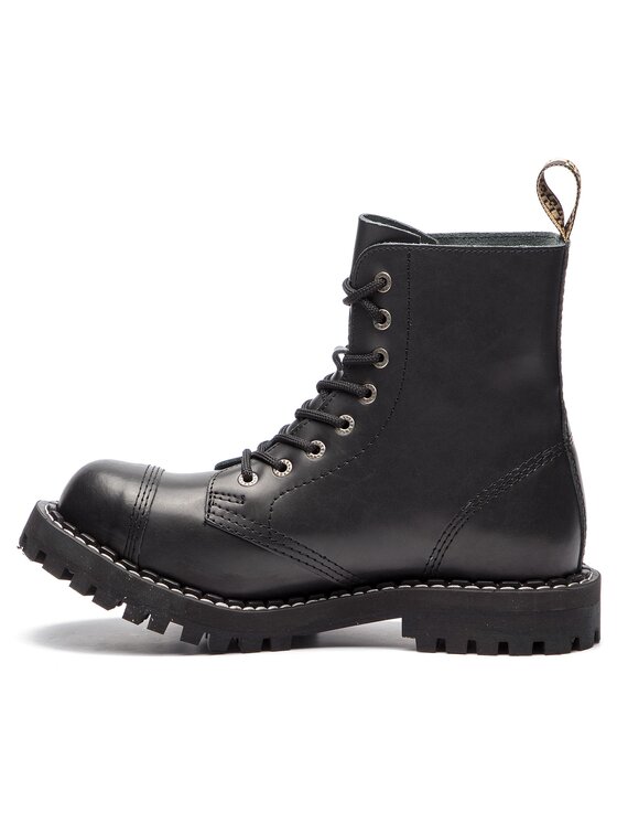 Steel Botas de combate Steel 114/O/B Negro