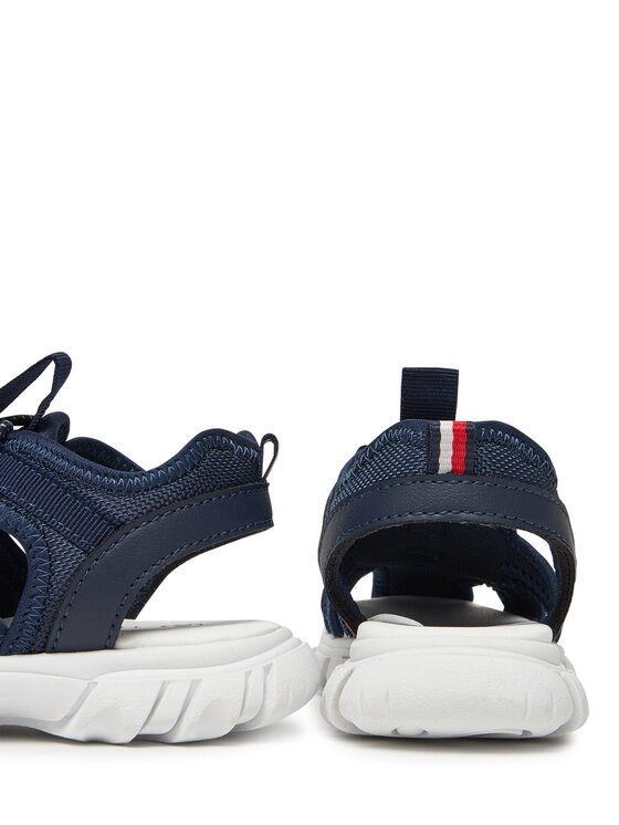 Tommy Hilfiger Sandały Tommy Hilfiger T1B2-33895-1591 S Granatowy