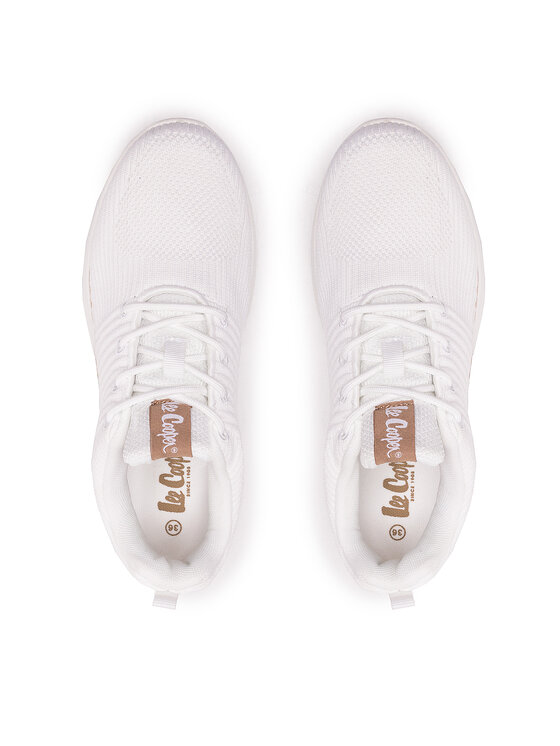 Lee Cooper Sneakersy Lee Cooper LCW-22-32-1219L Biały