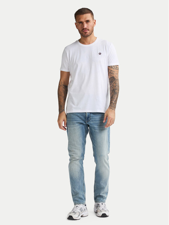 Petrol Industries Petrol Industries Camiseta M-ROS-TSR002 Blanco Regular Fit