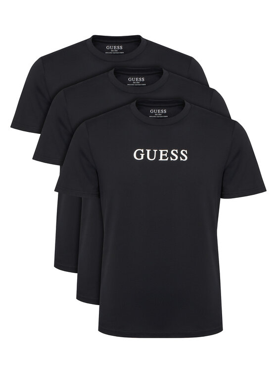 Guess Guess Комплект футболок U6GG04 KCAM1 Чорний Regular Fit