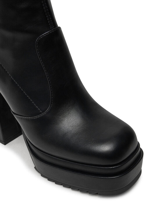 Buffalo Čizme Buffalo May W Sock 1220030 Crna