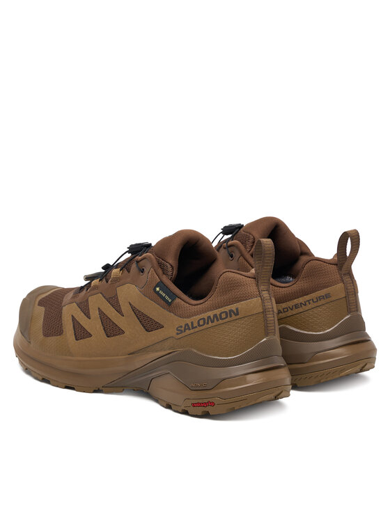 Salomon Trekking čevlji Salomon X-Adventure GORE-TEX L45457700 Rjava