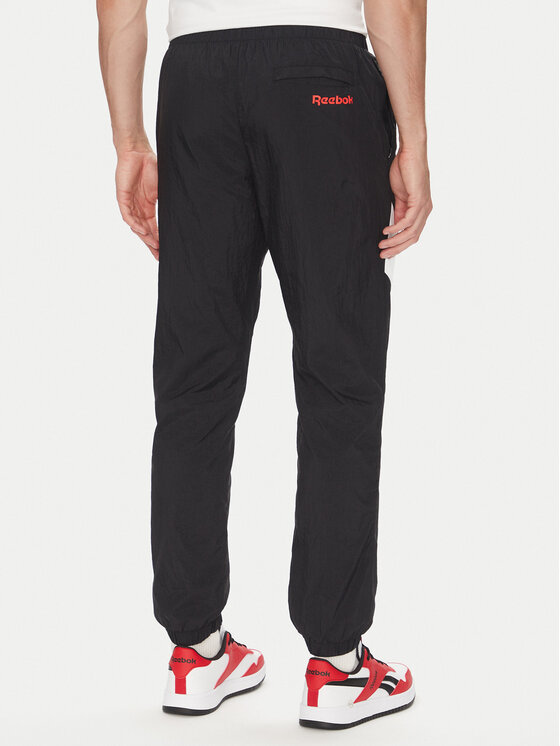 Reebok Reebok Donji dio trenerke 100223963 Crna Regular Fit