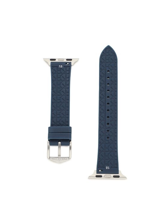 Fossil Змінний ремінець для годиннаки Apple Watch Fossil S380019 Cиній