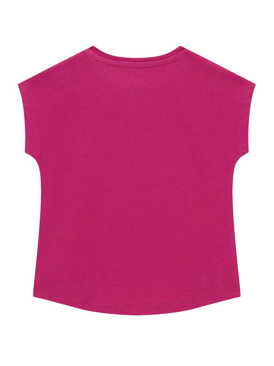 Guess Guess Camiseta K6GI03 K6YW4 Rosa oscuro Regular Fit